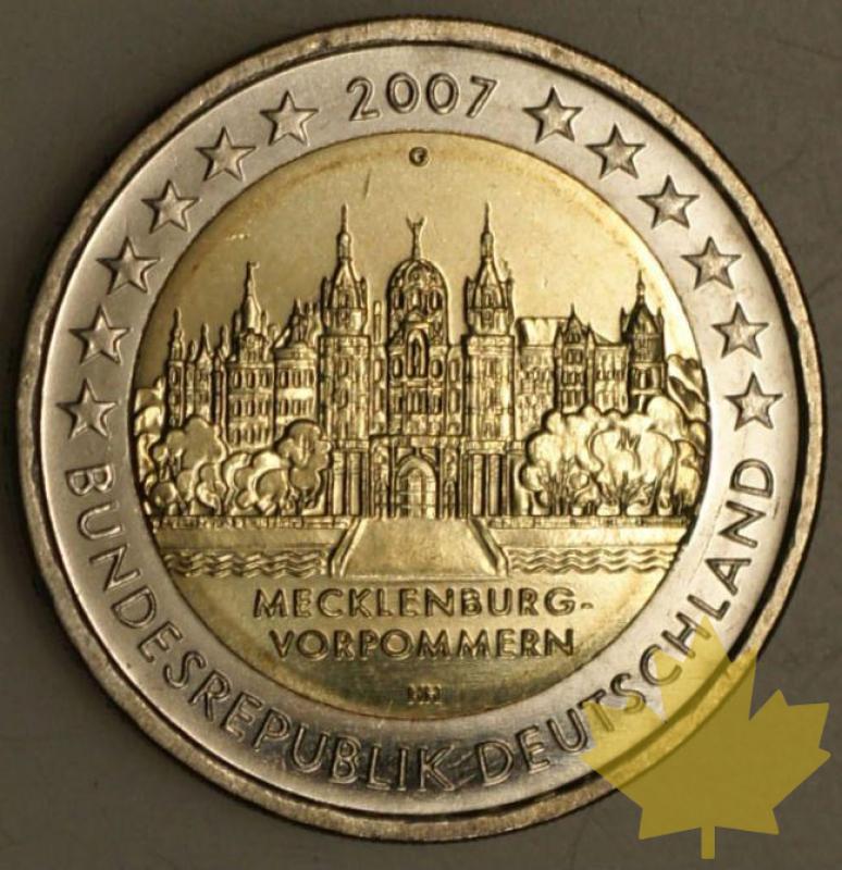 ALLEMAGNE-2007G-2 EURO Mecklenburg Vorpommern - ALL-2EUR2007G-A.jpg