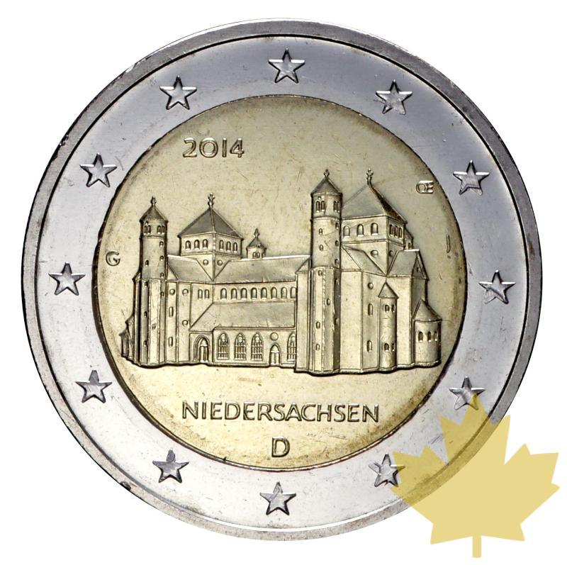 ALLEMAGNE-2014G-2 EURO COMMEMORATIVE-FDC - ALLEMAGNE-2014-G.JPG