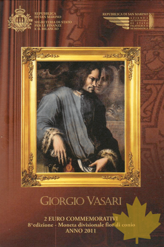 SAINT MARIN-2011-2 EURO- GIORGIO VASARI - San-Marino-2-euro-2011.gif