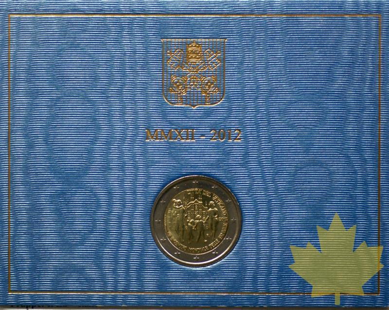 VATICAN-2012-2 EURO COMMEMORATIVE - VATICAN-2EURO-2012-3.JPG