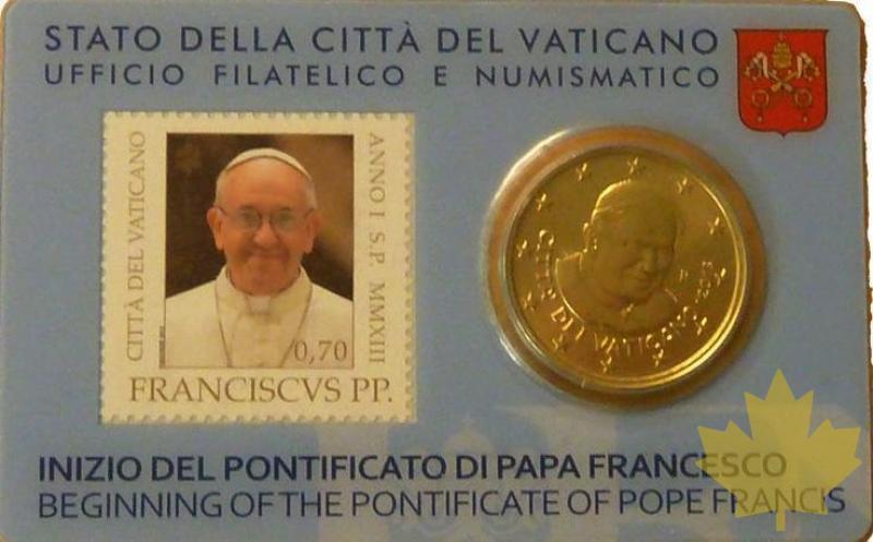 VATICAN-2013-COINCARD FRANCESCO-FDC - coincard-franceco.jpg