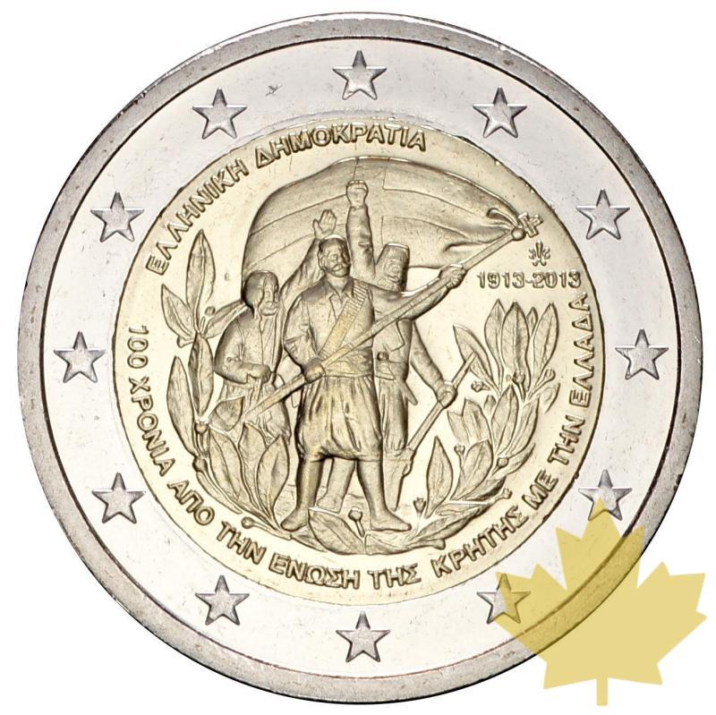 GRECE-2013-2 EURO COMMEMORATIVE-CRETE - grecia-2013-2euro-1.JPG