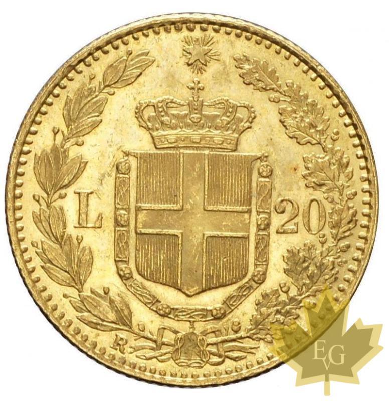 Italie - 20 lire oro gold marengo Umberto I - 20180516090935_20lireumbertoborsa.JPG