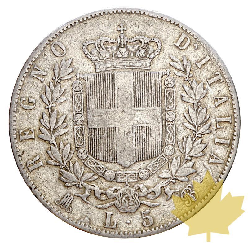 Italie - 5 Lire argento-Vittorio Emanuele II - _5-lire-vittorio-em-2.JPG